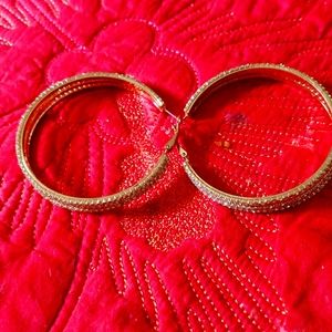 Costume Gold hoop earrings